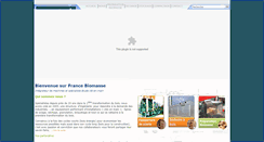 Desktop Screenshot of francebiomasse.com